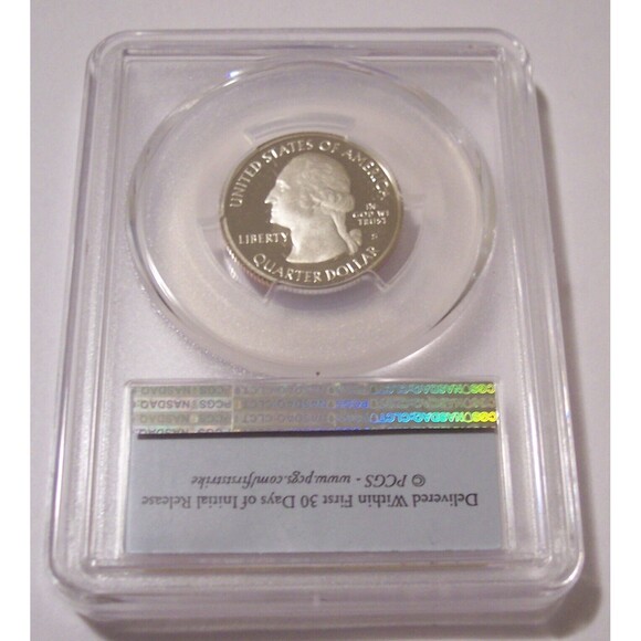 2017 S Clad George Rogers Clark NP Quarter Proof PR69 DCAM PCGS FS - Picture 2 of 2